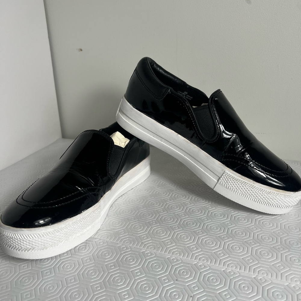 Ash JamBlack Patent Slip-On Sneakers